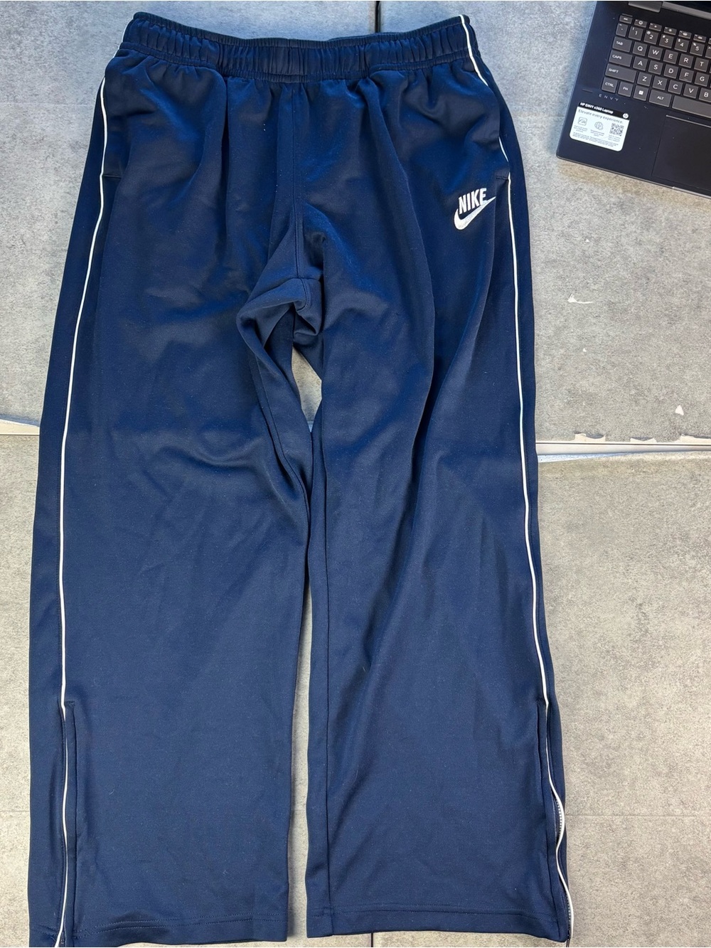 Vintage silver tag nike wide leg baggy sweatpants